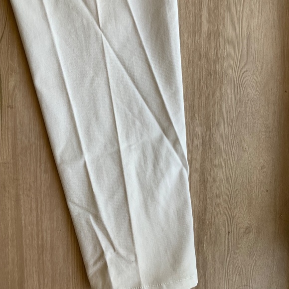 Peter Millar Pants Chino Pima Cotton flat front light Beige Stone size 38 Golf - Picture 13 of 16